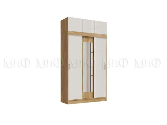 Шкаф-купе с антресолью Роджина (Миф)